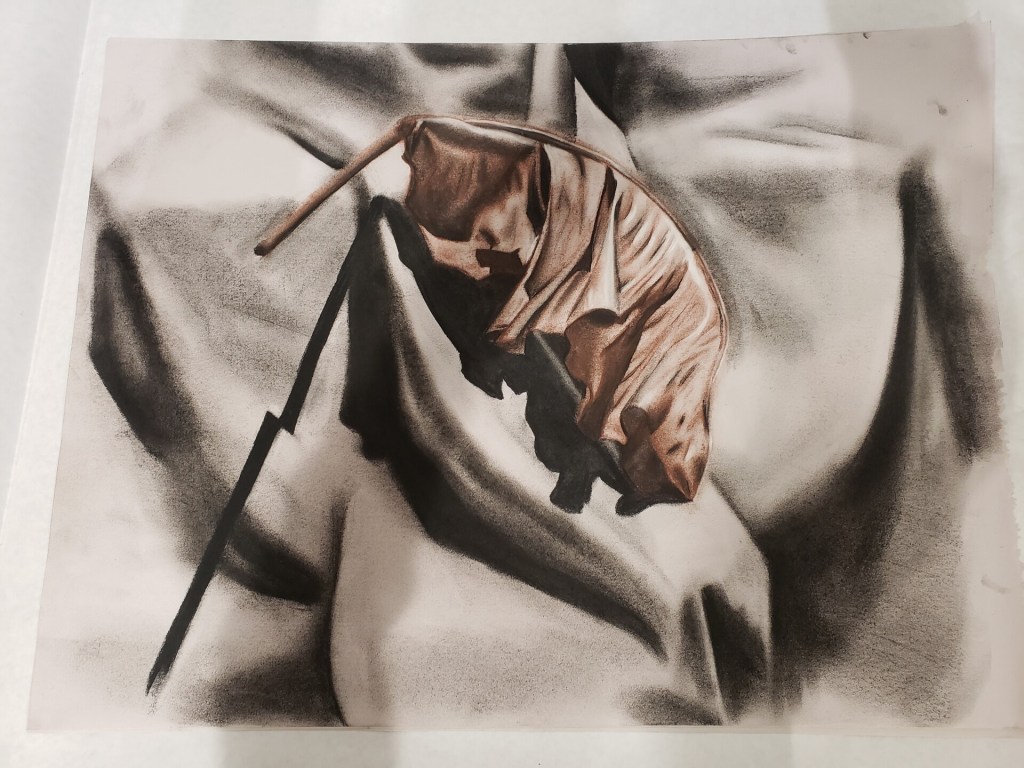 Dried Leaf on&nbsp;Cloth