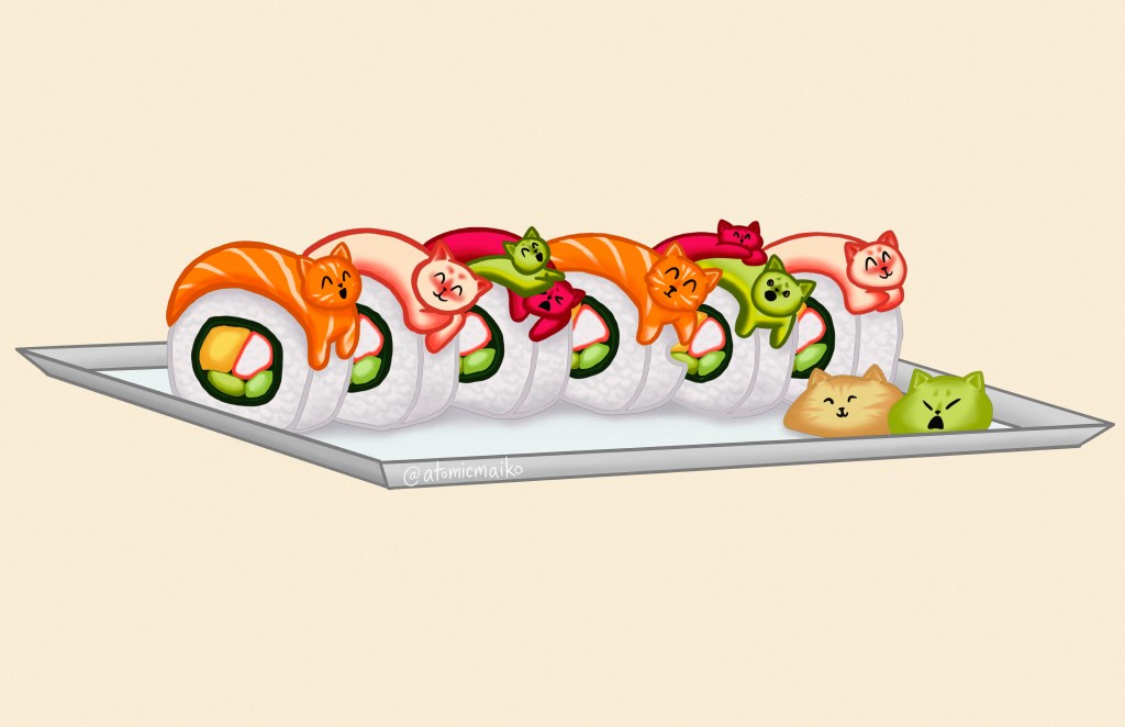Rainbow Roll Kittens